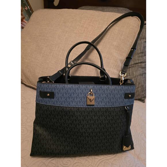MICHAEL Michael Kors Handbags - MICHAEL Kors Gramercy Signature Large Satchel